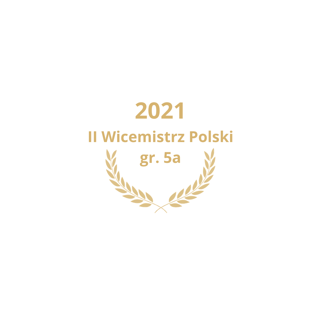Grafkia przedstawiająca złoty laur mistrzowski 2021