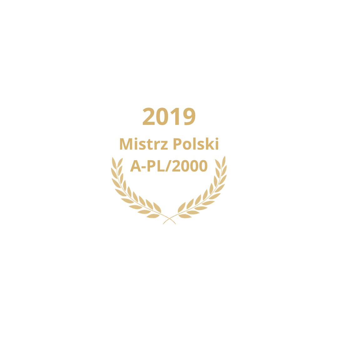 Grafkia przedstawiająca złoty laur mistrzowski 2019