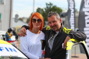 Maciej Serafin z żoną